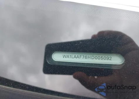 2017 Audi Q7 3.0T Premium z USA, uszkodzony, nr VIN WA1LAAF76HD005092